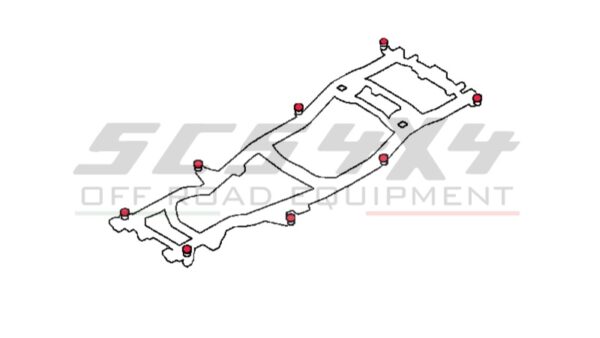 BODY LIFT PAJERO 2° SERIE 3 PORTE