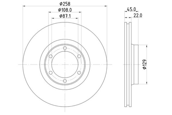 ANTERIORI 258mm