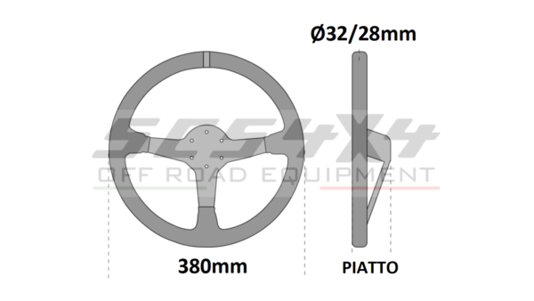 Misure Volante RRS Offroad